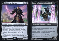 Zenos yae Galvus // Shinryu, Transcendent Rival (0127) (Prerelease) - Foil